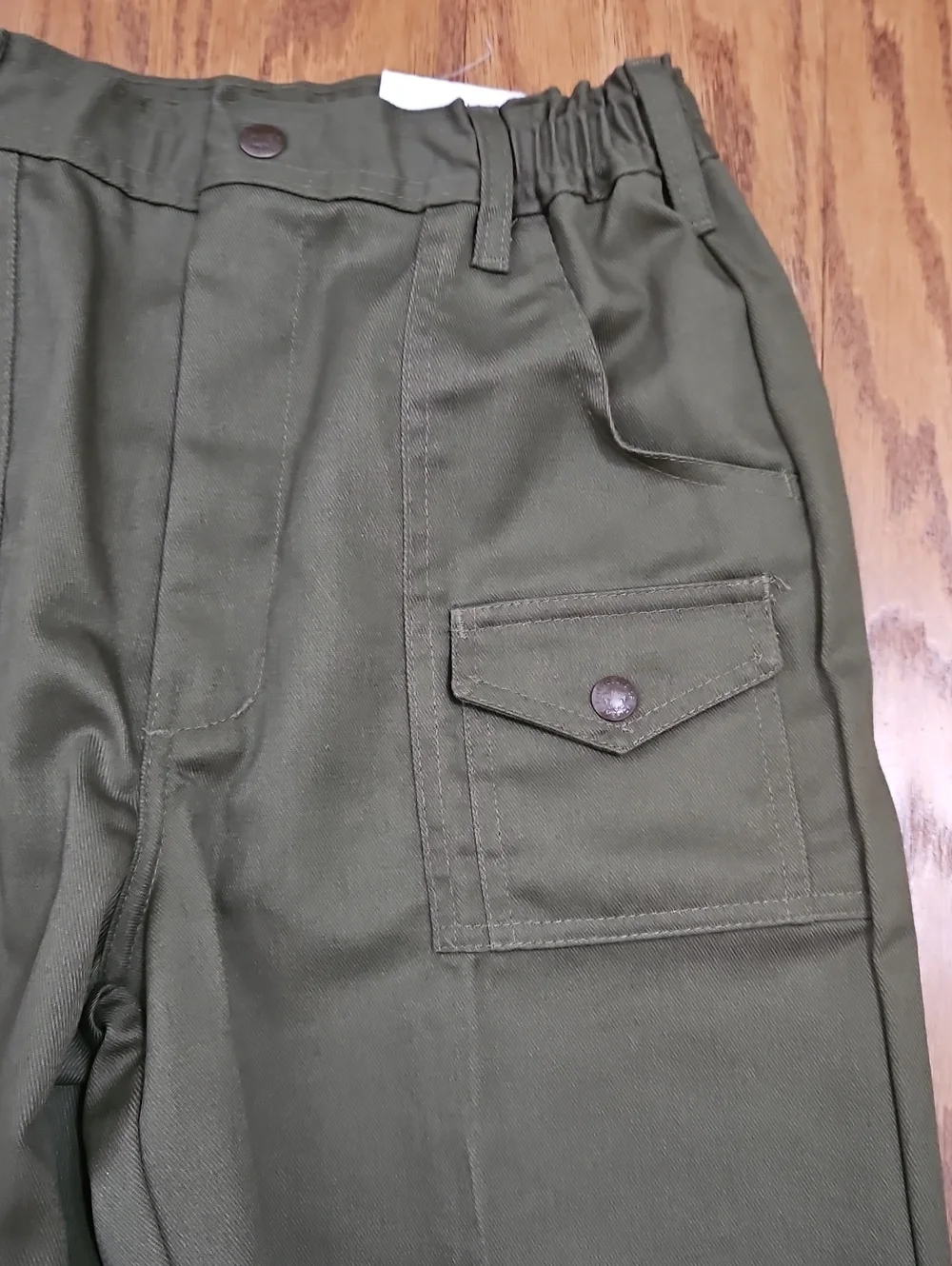 Vintage Boy Scouts of America (BSA) official uniform shorts Sz 14 Waist 27 NWT